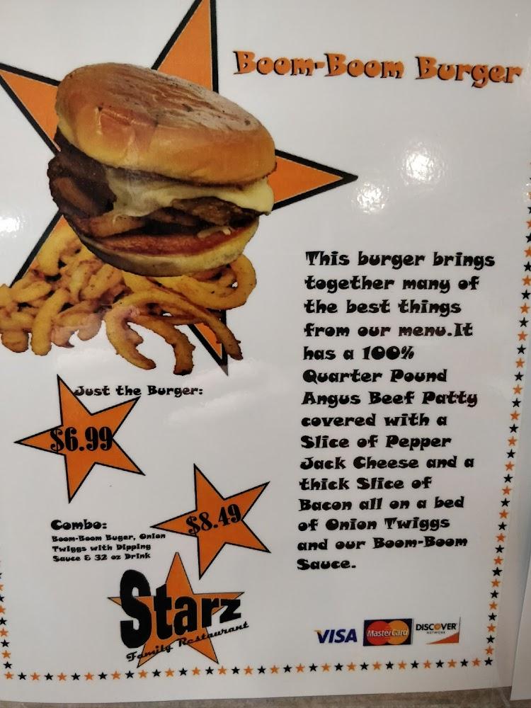 Starz Family Restaurant Menu image 3
